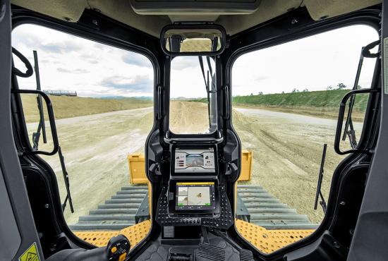 Spacious D5 Dozer Cab