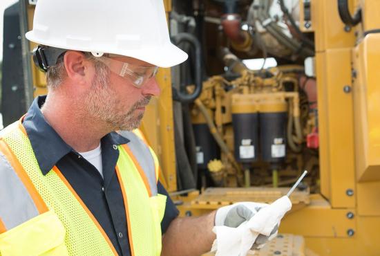 Cat track loaders are easy to service so you spend more time on the job
