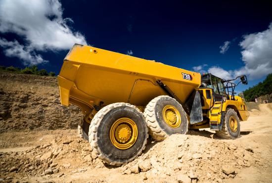 730 Three Axle Articulated Truck