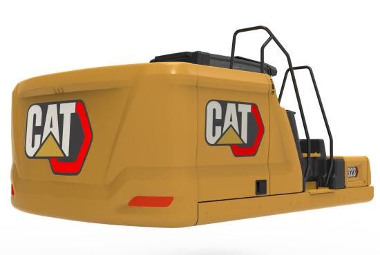 323 NGH Frontless Excavator