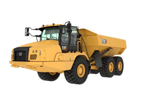 735 Three Axle Articulated Truck