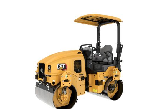 CB2.7 GC tandem roller front, left side