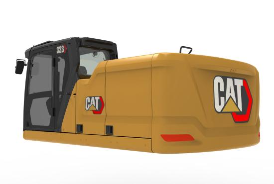323 NGH Frontless Excavator