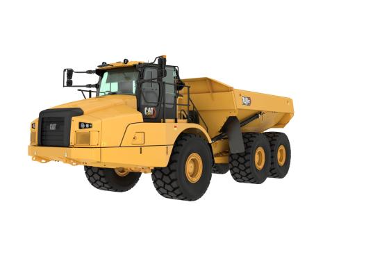 740 GC Three Axle Articulated Truck