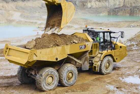 730 Three Axle Articulated Truck