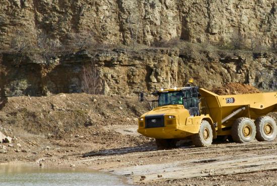 730 Three Axle Articulated Truck