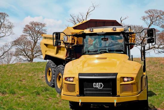 730 EJ Three Axle Articulated Truck