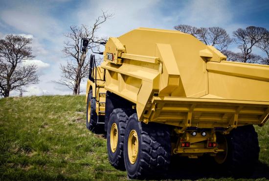 730 EJ Three Axle Articulated Truck