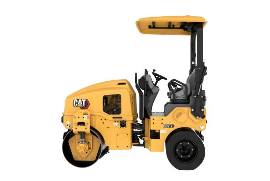 CC2.7 combination tandem roller left side