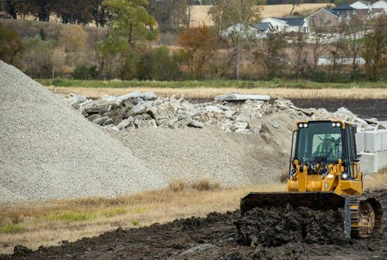 Cat track loaders excel at grading