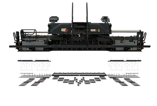 Cat® SDX Screed Plate System