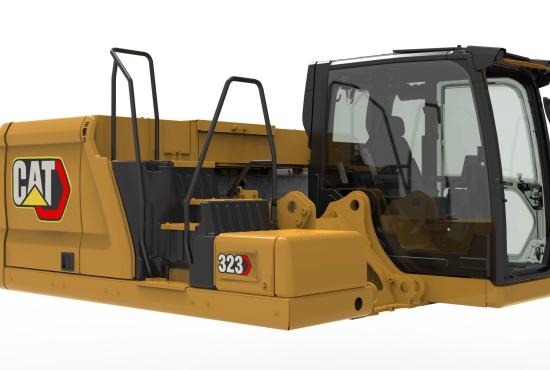 323 Frontless Excavator Upper