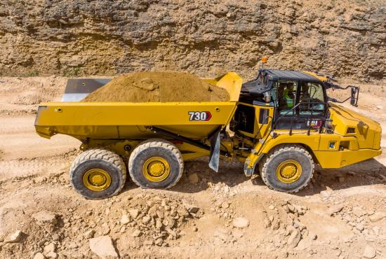 730 Three Axle Articulated Truck