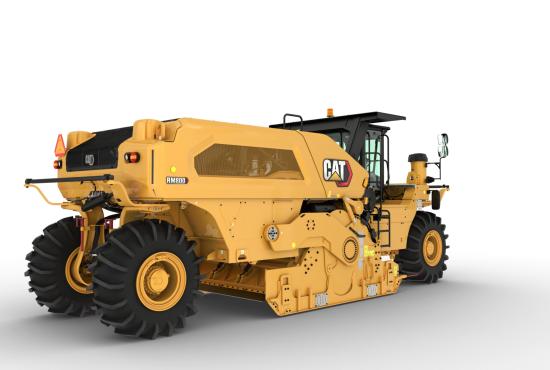 RM800 reclaimer/stabilizer, rear, right side.