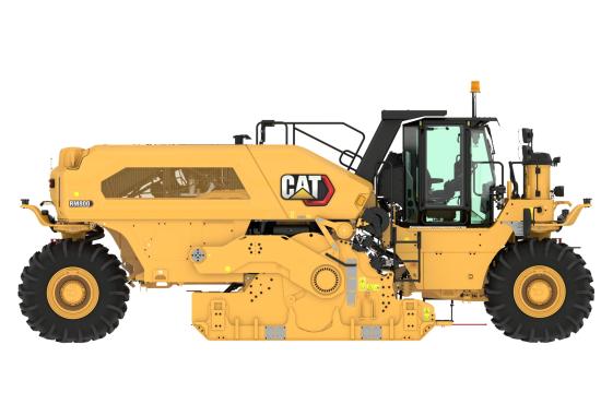 RM800 reclaimer/stabilizer, right side.