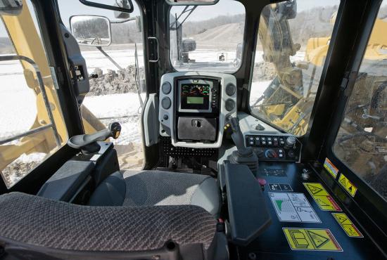 PL83 Pipelayer has a comfortable, spacious cab with great visibility