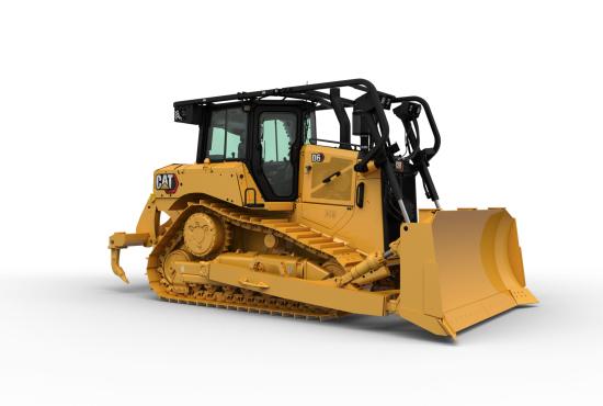 D6 Dozer with Sweeps, Ripper, 30-inch tracks, SU Bulldozer Blade