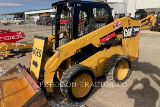 2018 CAT 246D SKID STEER LOADER