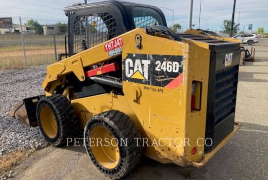 2018 CAT 246D SKID STEER LOADER