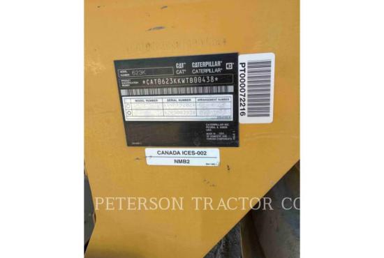 2021 CAT 623K SCRAPER