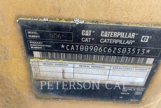 2004 CAT 906 WHEEL LOADER