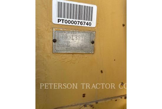 1980 CAT 966C WHEEL LOADER