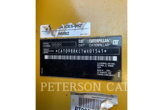 2018 CAT 988K