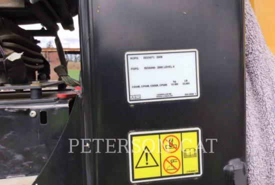 2016 CAT CS54B SMOOTH DRUM ROLLER