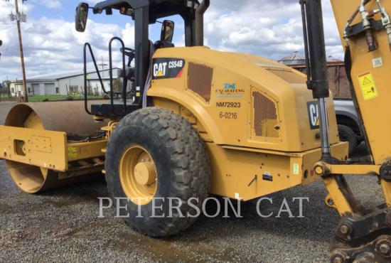 2016 CAT CS54B SMOOTH DRUM ROLLER