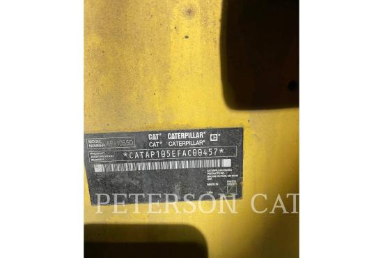 2007 CAT AP1055D ASPHALT PAVER