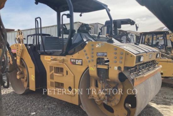 2021 CAT CB13 DOUBLE DRUM ROLLER