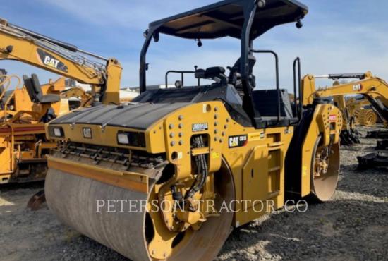 2021 CAT CB13 DOUBLE DRUM ROLLER