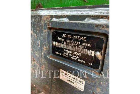 2023 JOHN DEERE 3156G FOREST MACHINE