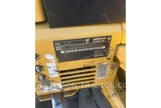 2021 CAT 303E CR