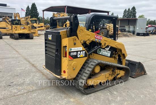 2018 CAT 259D COMPACT TRACK LOADER