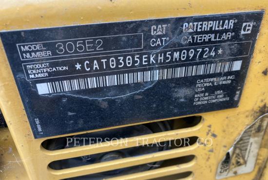 2019 CAT 305E2 EXCAVATOR