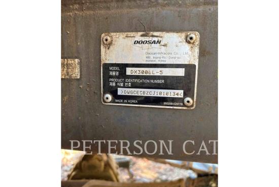 2014 DOOSAN INFRACORE AMERICA CORP. DX300LL-5