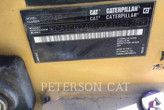 2020 CAT CB24B