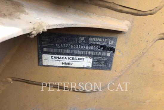 2020 CAT 226D3 SKID STEER LOADER