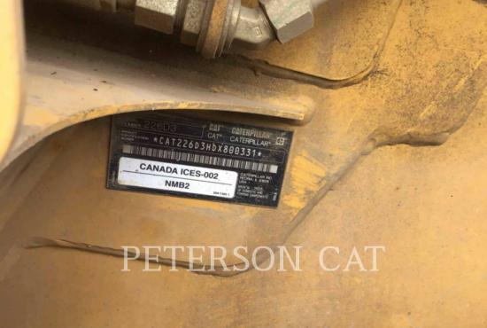 2020 CAT 226D3 SKID STEER LOADER