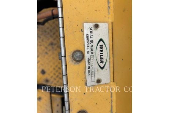 2015 WEILER P385A ASPHALT PAVER