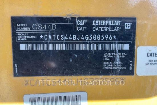 2021 CAT CS44B