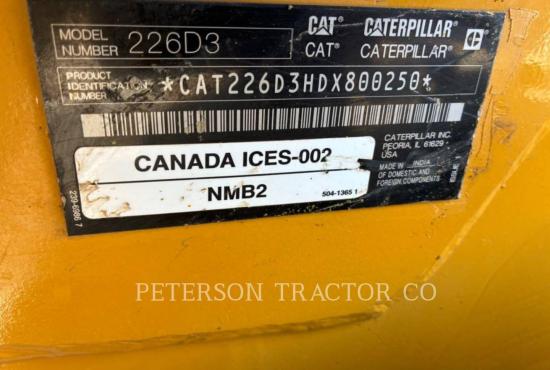 2020 CAT 226D3