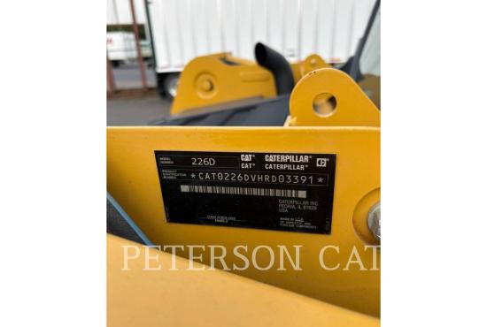 2018 CAT 226D