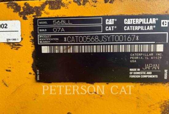 2022 CAT 568 FOREST MACHINE