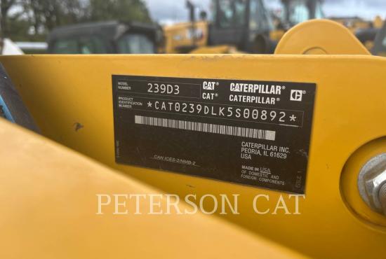 2021 CAT 239D3 COMPACT TRACK LOADER