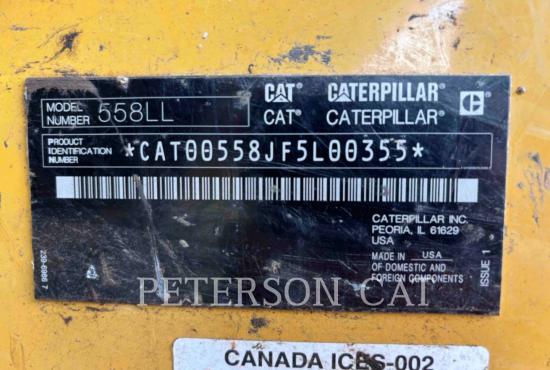 2023 Cat 558 LL Forest Machine