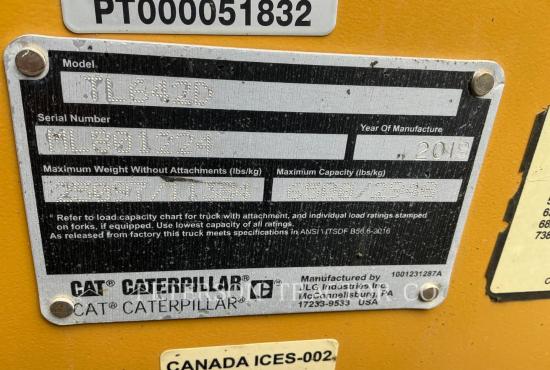 2019 Cat TL642D Telehandler