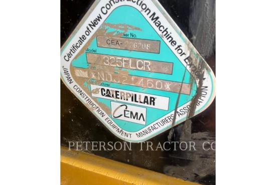 2020 Cat 325F CR Excavator