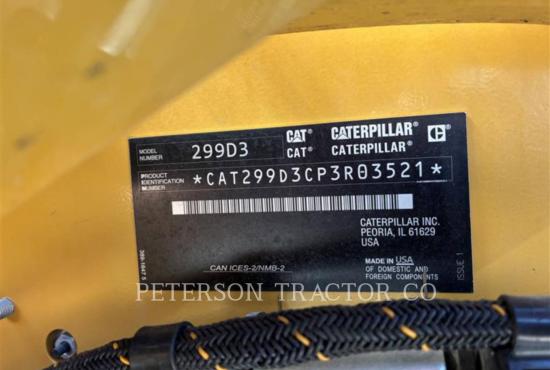 2024 Cat 299D3 Compact Track Loader